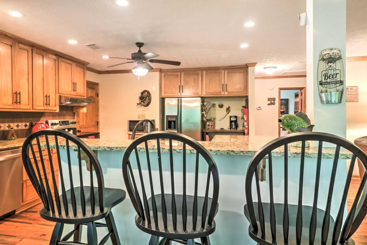 Waterfront West Point Lake Cabin With Private Dock! Whitewater Woods Εξωτερικό φωτογραφία