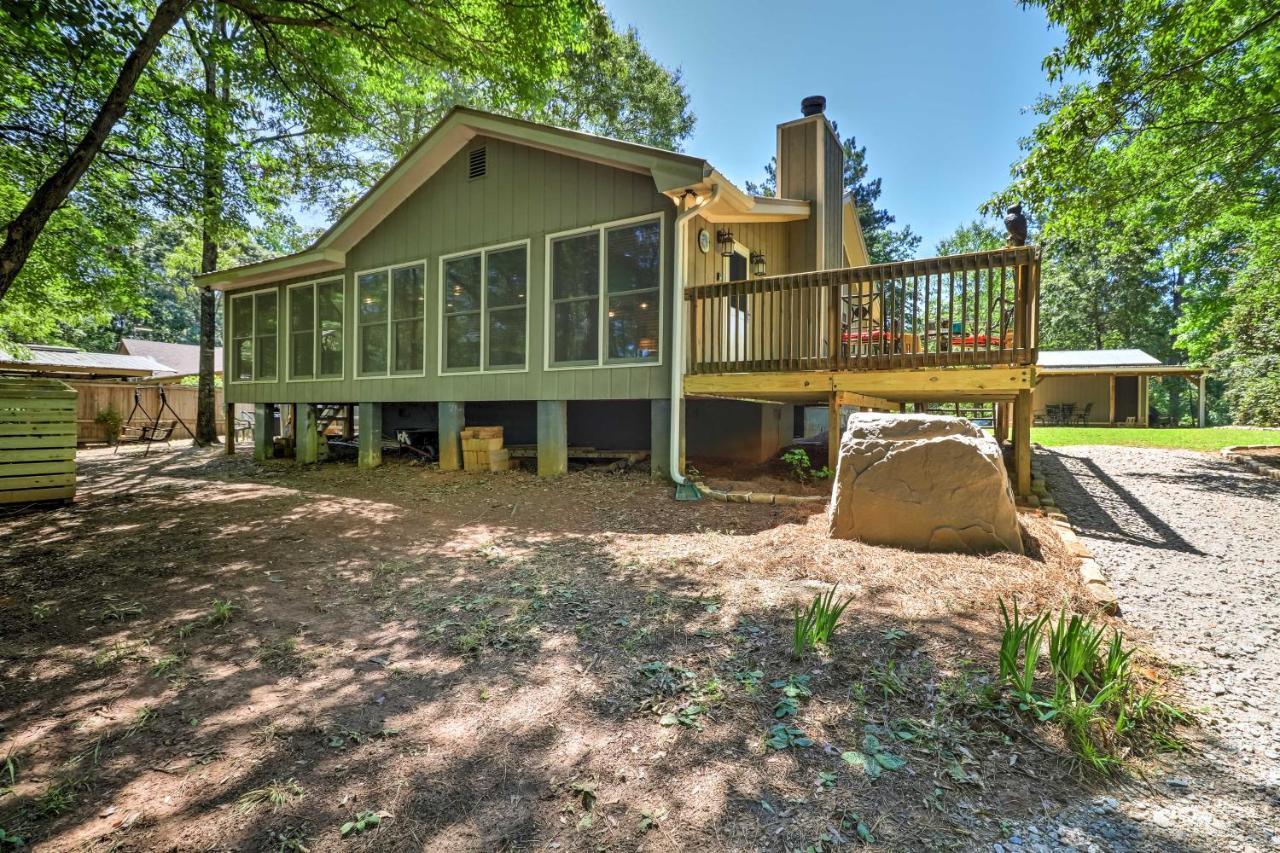 Waterfront West Point Lake Cabin With Private Dock! Whitewater Woods Εξωτερικό φωτογραφία
